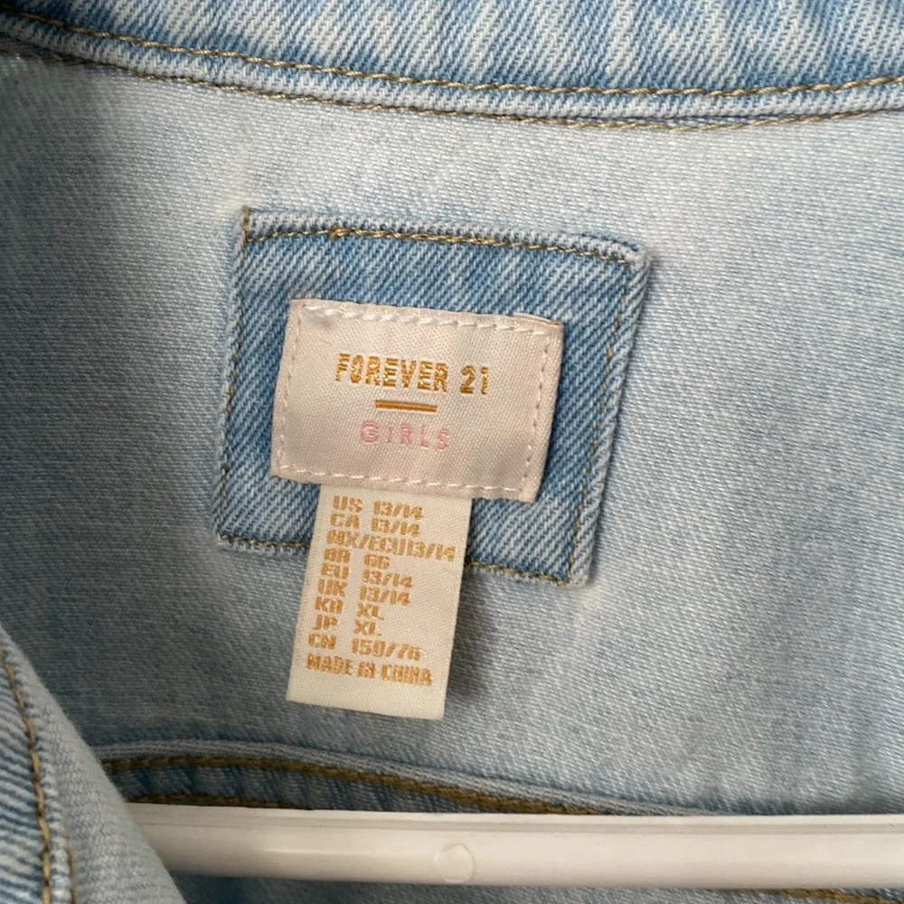 REDUCED! Girls Jean jacket - Picture 2 of 5